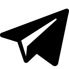 Paper plane icon