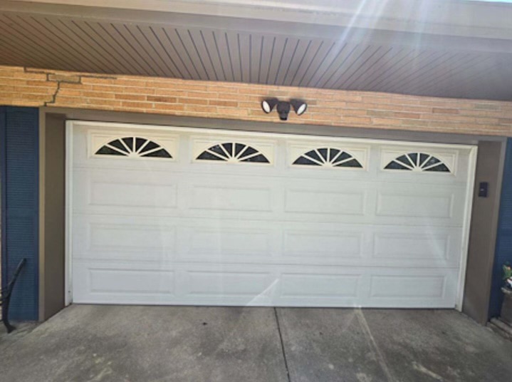 before garage door replacement